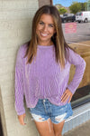 Zenana-Ribbed Boat Neck Drop Shoulder Top