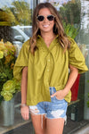Graceful Impression Top-Martini Olive