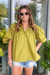 Graceful Impression Top-Martini Olive