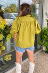 Graceful Impression Top-Martini Olive