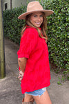 Always About You Top-Red