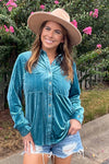 Making Things Happen Top-Teal Blue