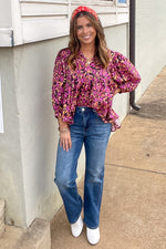 THML Floral Patterned Top