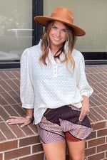 SALE-Walk The Lines Shorts-Brown