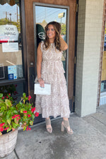 Stay Awhile Dress-Cream
