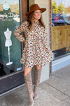 Sweet Feelings Dress-Oatmeal