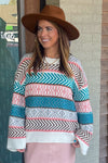 Stunning Significance Sweater-Jade