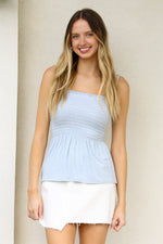 SALE-Keep It Chill Top-Light Blue