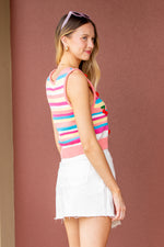 Sweet As Summer Top-Cherry Multi