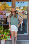 All About The Sleeves-Artichoke