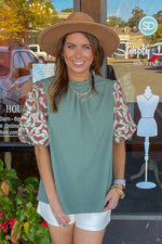 All About The Sleeves-Artichoke