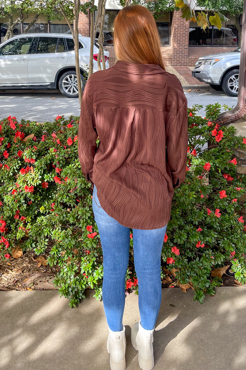 Ride The Wave Top-Chocolate