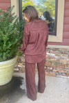Ride The Wave Pants-Chocolate