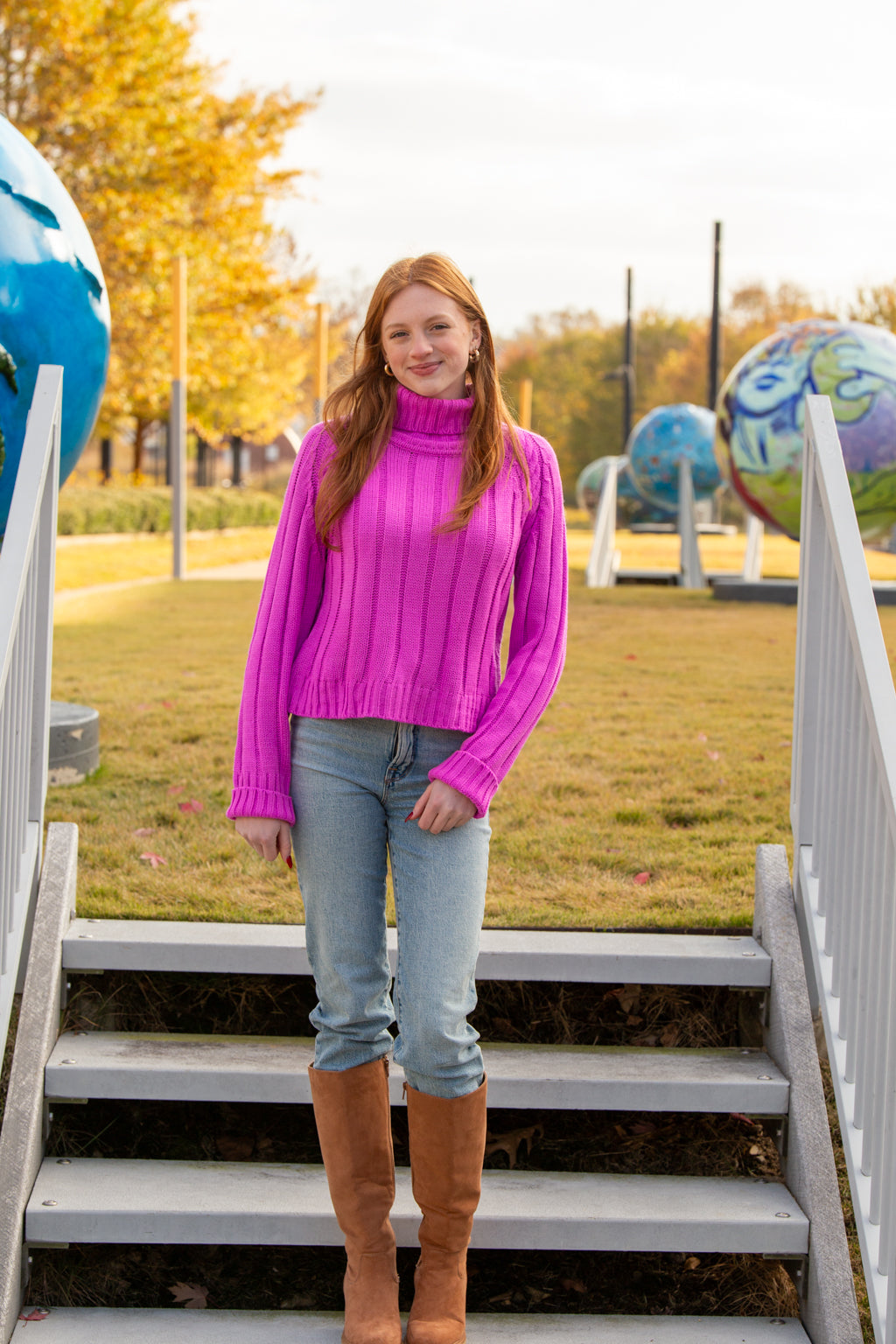 & Merci Orchid Sweater
