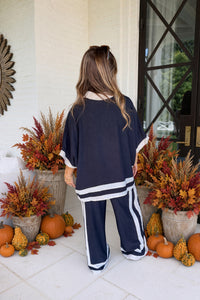 Oddi Black Matching Pants Set back