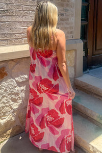The Sarah Maxi Dress-Pink