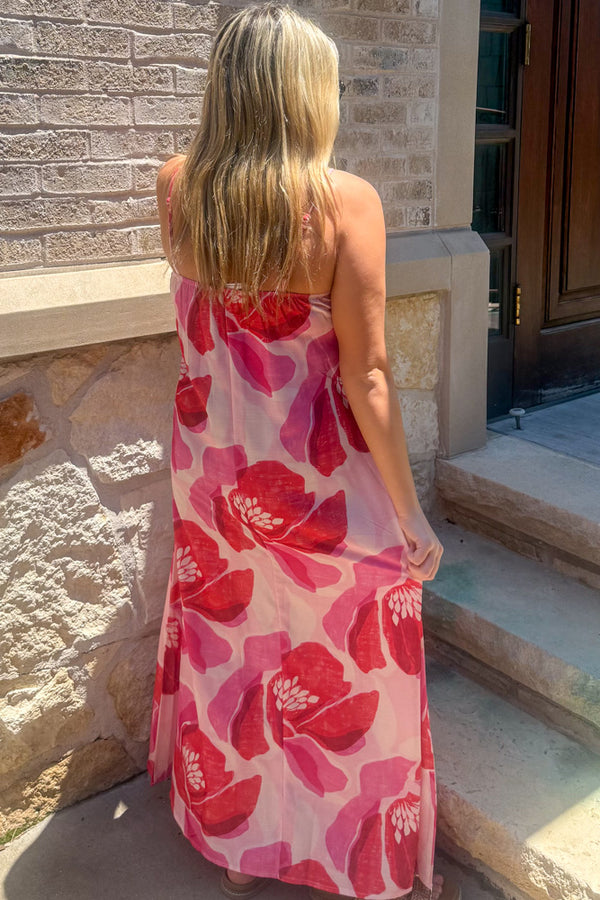 The Sarah Maxi Dress-Pink