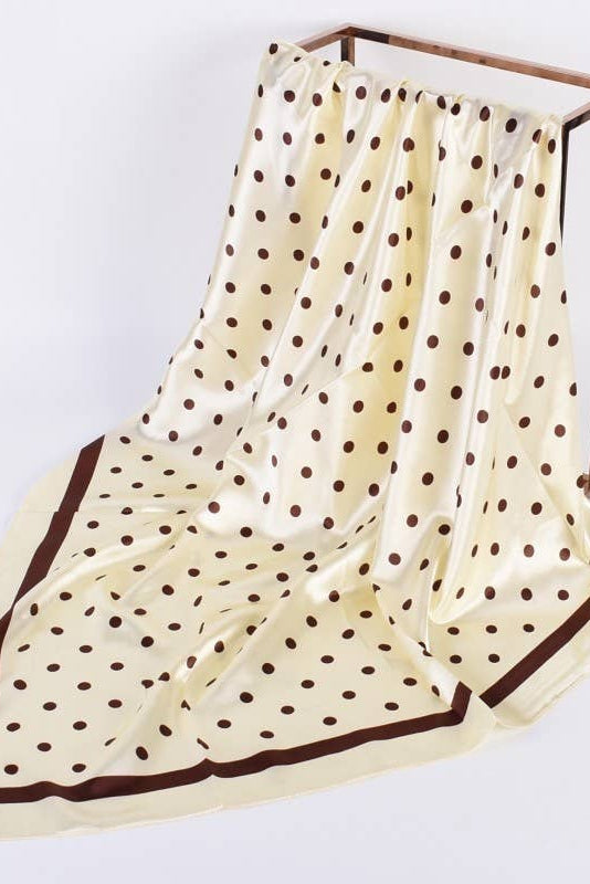 Polka Dot Large Scarf