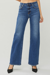Risen High Rise Straight Jeans