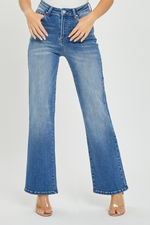 Risen Jeans High Rise Straight Jeans