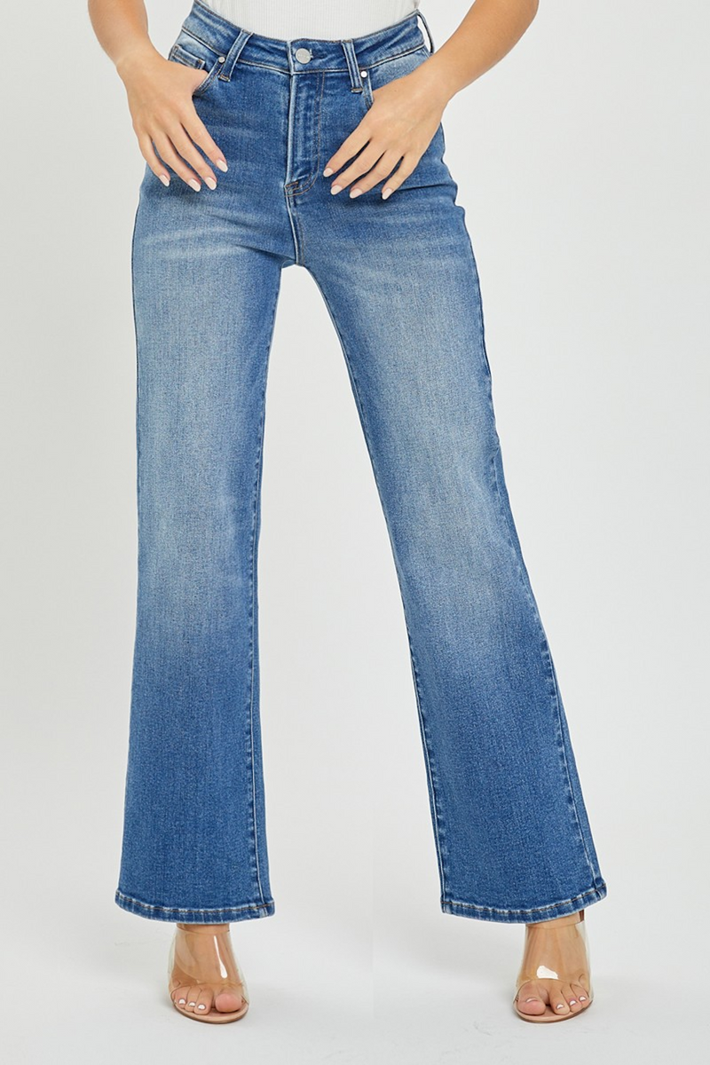 Risen Jeans High Rise Straight Jeans