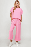 Far From Home Crew Neck Top-Bubble Gum