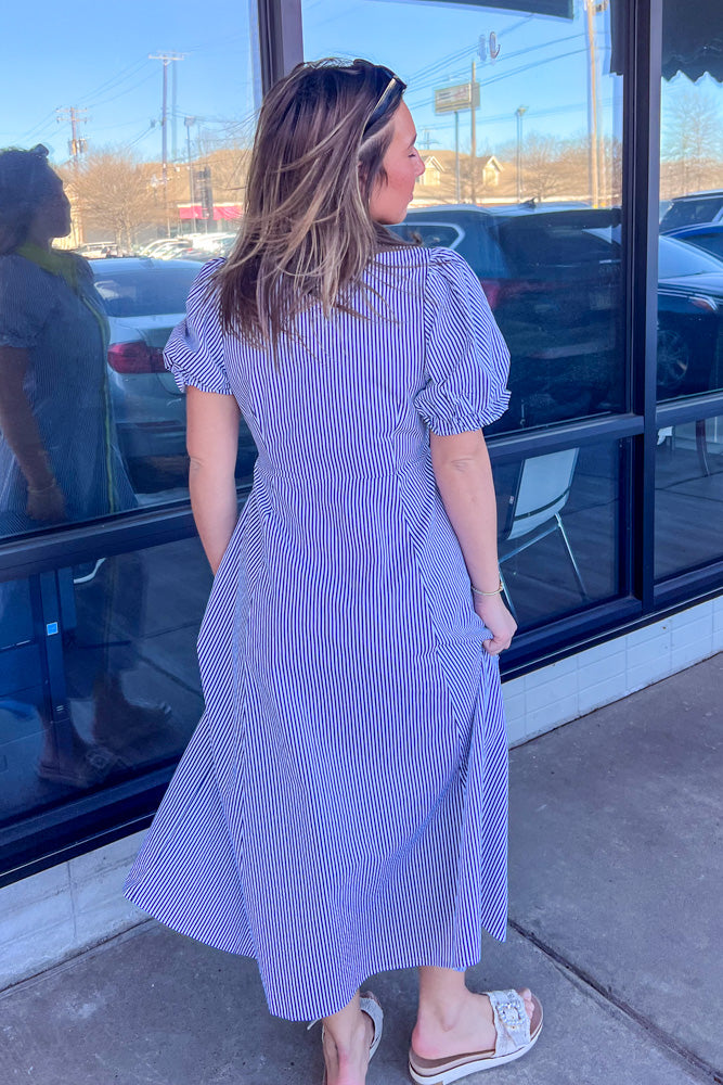 Trim And Proper Maxi Dress-Chartreuse Back- Simply Dixie Boutique