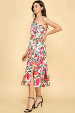 Runaway With Me Dress-Fuschia