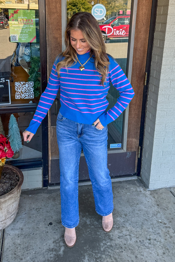 THML Blue cashmere sweater