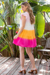 THML-Ombre Tie Dye Dress-Pink