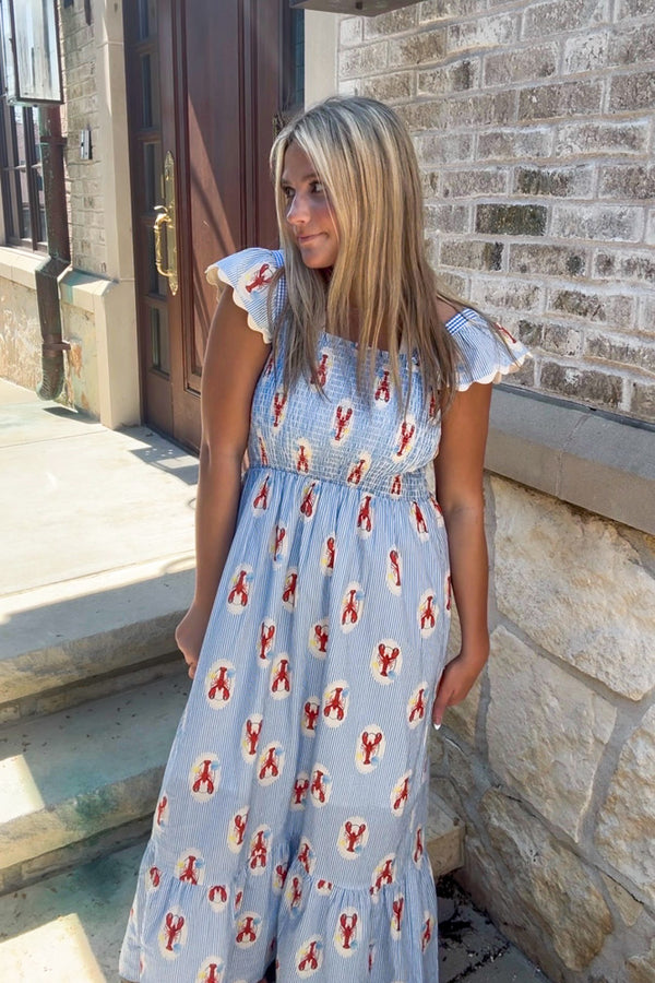 THML Lobster Maxi Dress