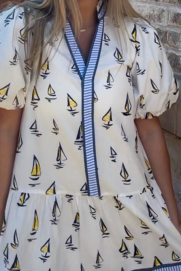 THML Sailboat Dress Close up