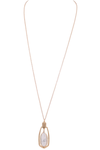Sem Precious Stone Pendant Necklace