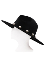 Cream Pearl Fedora Hat