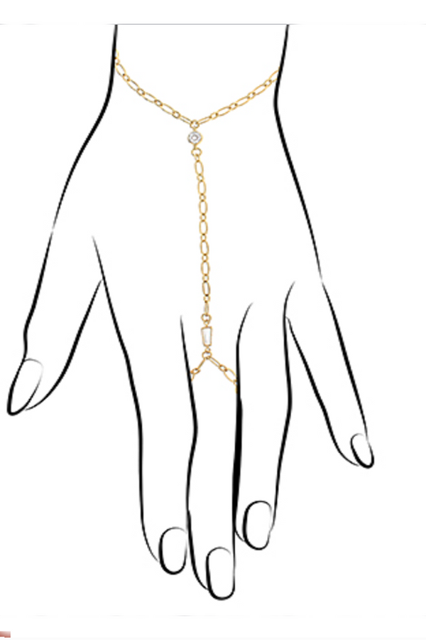 Gold Hand Chain