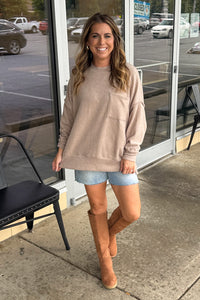 Zenana-Drop Shoulder Oversized Sweater