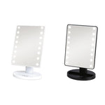 CALA LED Lights Vanity Portable Makeup Mirror: White