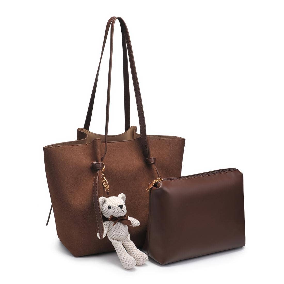 Lorenza Tote-Chocolate
