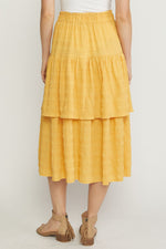 Bright As The Sun Skirt-Yellow