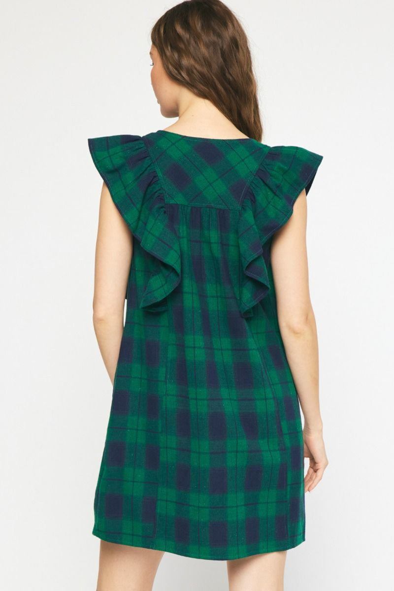 Don't Wait Anymore Dress-Green