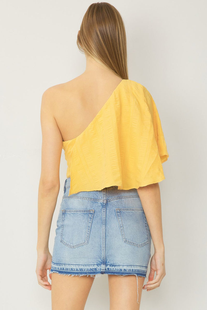 Bright As The Sun Top-Yellow