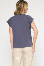 Forever Free Top-Charcoal