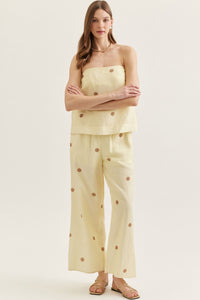 Chic Spotlight Polka Dot Set-Lemon