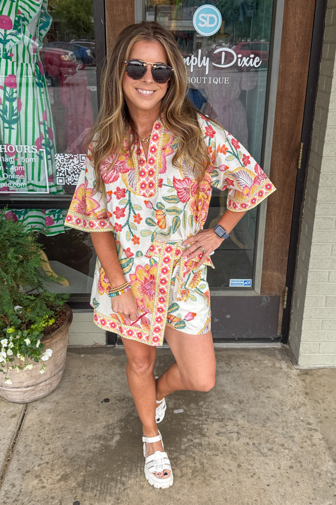 Entro Tropical Skort Set