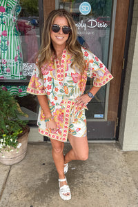 Entro Tropical Skort Set