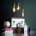 Tech Candy - POWER TRIP OUTLET + USB TRAVEL CHARGING STATION : PINK: WHITE/BRIGHT PINK