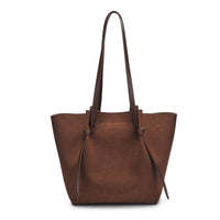 Lorenza Tote-Chocolate