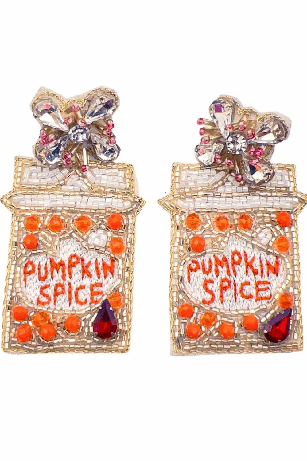SALE-Pumpkin Spice Earrings