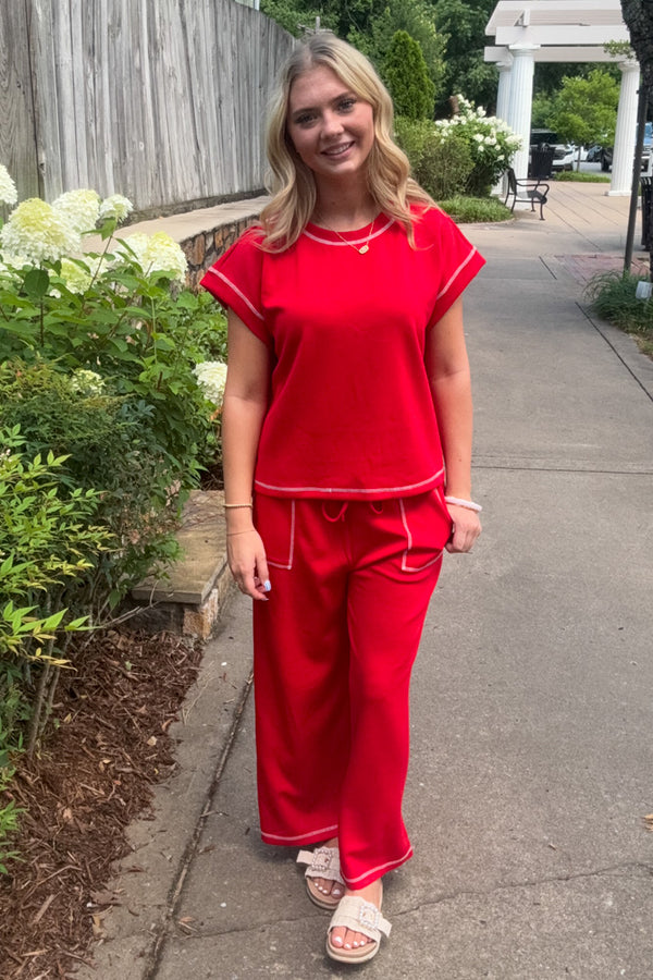 Red Scuba Set