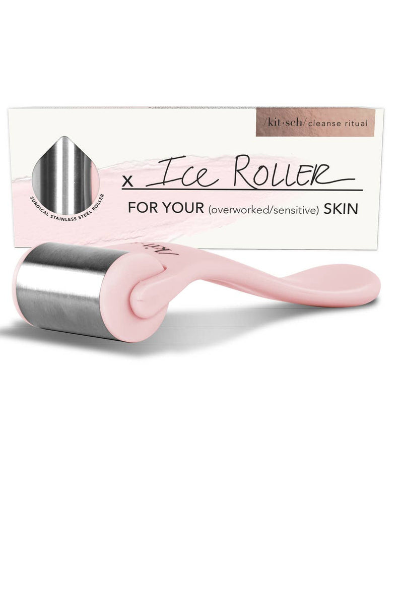 Kitsch-Ice Facial Roller-Pink